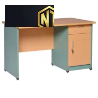 Bàn nhân viên gỗ melamine hộc liền 03 chân SV120SHL3C